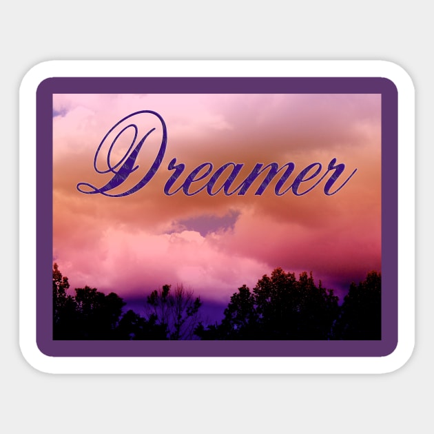 Dreamer Sticker by PandLCreations